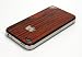 SP157:TRUNKET wood skin for iPhone4S/4(�I�����W):SP157