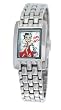 Betty Boop Women's Stainles Steel Bracelet Watch Wit Silver Dail # BB-W527A