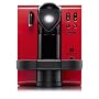 DeLonghi EN660.R Nespresso Lattissima Single-Serve Espresso Maker, Red