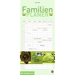 Familienplaner 2009. Mit Schulferien. 5 Spalten
