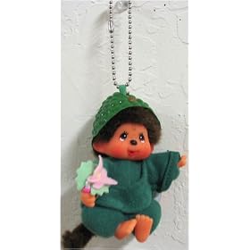 Monchhichi World Costume Buddha Japan Keychain Plush Doll