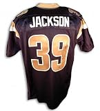 Steven Jackson Autographed/Hand Signed St. Louis Rams Blue Reebok Authentic Jersey