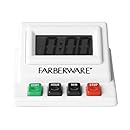 Farberware Professional Digital Display Timer, Large, White