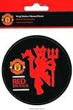 Manchester United FC Authentic EPL Red Devil Sticker - Great For Car