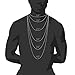 Men's 2.2mm Solid 925 Sterling Silver Military Ball Chain Necklace