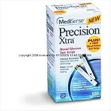 Abbott Diabetes Care Precision Xtra Test Strips MSI99BX Size: 50 Strips