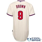 Philadelphia Phillies Authentic Domonic Brown Alternate Cool Base Jersey