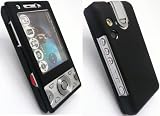 FLASH SUPERSTORE HYBRID PROTECTION CASE/COVER/SKIN WITH BUILT IN SCREEN PROTECTOR FOR SONY ERICSSON W995 BLACK