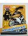Imaginext DC Super Friends Mini Figure Batman With Batcycle