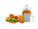 Wolfgang Puck WPCJ0030O Stainless Steel 85-Watt Citrus Juicer, Orange