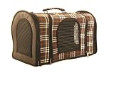  : Brown with Black Stripe Pet Carrier