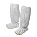 Magid SC116L EconoWear Disposable Tyvek Knee High Boot Covers with Yellow Vinyl Sole, Large, White (Bag of 25 Pairs)