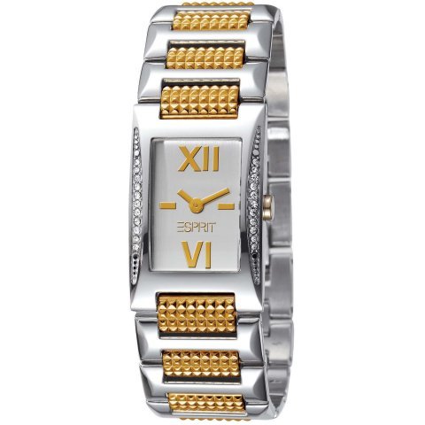 Esprit Damen-Armbanduhr Glam Juliet Two Tone Analog Edelstahl beschichtet ES102702002 Preisvergleich