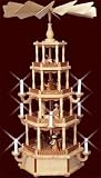 Weihnachtspyramiden 4-stöckige Pyramide - Christi Geburt - 90 cm