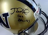 Jake Locker Autographed/Hand Signed Washington Huskies Full Size Authentic Helmet Go Dawgs PSA/DNA R