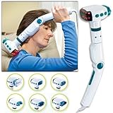 Heated Wand Pro Back Massager with 6 Attachments