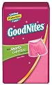 GoodNites Shorts For Girls, Large/Extra-Large, 11-Count Packages (Pack of 4)