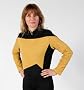 Uniform Shirt Gold L
