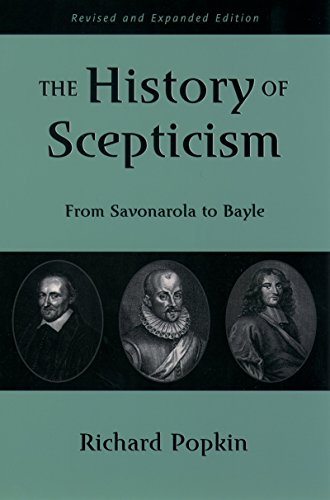 The History of Scepticism: From Savonarola to Bayle
