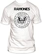 The Ramones Presidential Seal On White Mens T-shirt