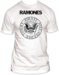 The Ramones Presidential Seal On White Mens T-shirt