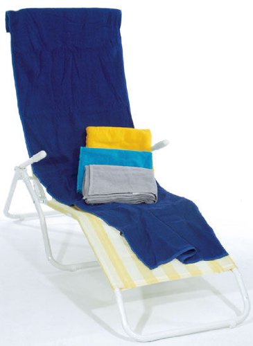 2 Stück Trend Liegetuch Strandtuch Badetuch für den Liegestuhl Frottee GELB