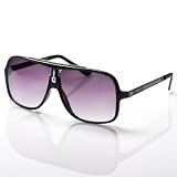 80's Collection 'Turbo II' square aviator sunglasses