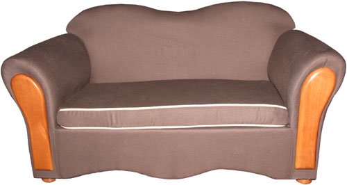 Toys: Hormey VIP Kids Sofa by Fantasy Furniture   Brown