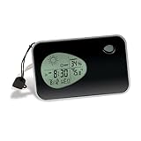 Smartworks Mini Travel Size Weather Station Alarm Clock Key Holder