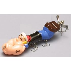Popeye Surface Propeller Fishing Lure (Color) By Relic Lures