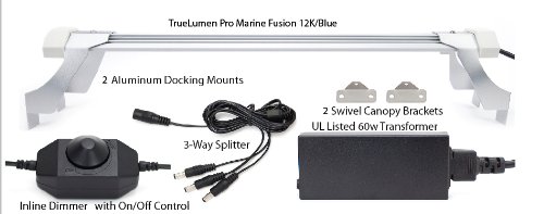 Current USA Truelumen Pro Single Led Kit/Marine Fusion with Transformer and Dimmer for Aquarium, 36-Inch Current USA Truelumen Pro Single Led Kit/Marine Fusion with Transformer and Dimmer for Aquarium, 36-Inch