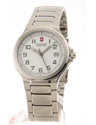 Victorinox Swiss Army Peak II Small White Dial Stainless Steel Womens Watch