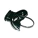Trident Comfort Bite Mouth Piece with Roof of Mouth Bridge and Rolled Edges (Black)