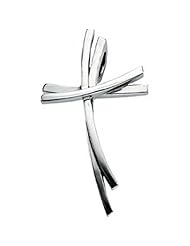 29mm Cross Pendant in 14k White Gold - Gentlemen & Ladies