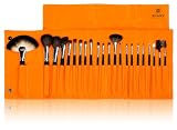 Shany Cosmetics NY Collection Pro Brush Kit, 13 Ounce (22 Piece ZGF Pony and Raccoon Bristles with Orange Pouch)