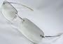 Christian Dior Homme 10/S Mens Sunglasses, Rhodium Silver Frame/ Smoke Lenses