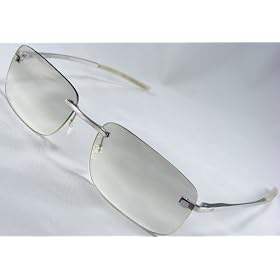 Christian Dior Homme 10 S Mens Sunglasses, Rhodium Silver Frame  Smoke Lenses