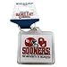 NCAA Oklahoma Sooners Lucite Helmet Keychain