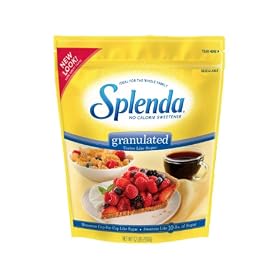 Splenda No Calorie Sweetener, Granulated, 1.2-Pound Bag