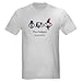 OutKasts Ash Grey T-Shirt Tour Light T-Shirt by CafePress