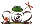 Sunset Vista Designs Enchanted Garden Collection Froggy Sculpture
