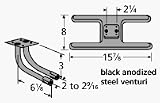 'Burner Asmby, H Twn 2.25 , Ci, 15.875 X 8; B-M, Bk, Sterling'