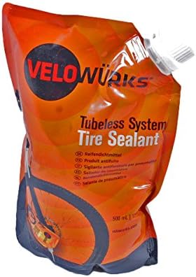 Velowurks Tubeless System Tire Sealant 500 ML (17 Oz.)