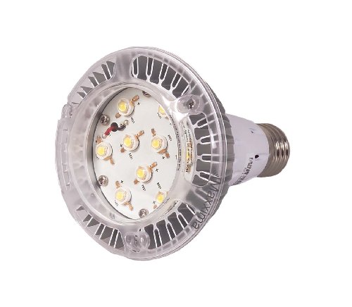 Maxxima BR30 LED Clear Lens Dimmable Light Bulb - Cool White- 60 Watt Equivalent