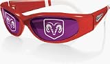 Dodge Racing Titan Sunglasses (Red White Tip) by Jax