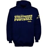 Michigan Wolverines 1997 National Champions Navy Hoody Sweatshirt