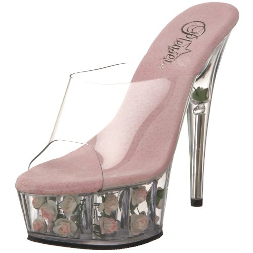 Pleaser Women's Delight-601 Platform Sandal