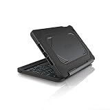 ZAGG Rugged Book Case, Durable, Hinged with Detachable Backlit Keyboard for iPad mini 4 - Black