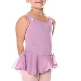 Buy Danskin Girls 2-6x Cotton Tank Leotard With Skirt