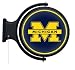 Michigan Wolverines College Rotating Pub Light, Wall Mount, 23